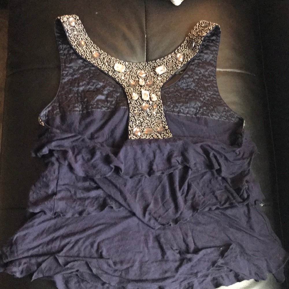 Blue blouse - Picture 2 of 2